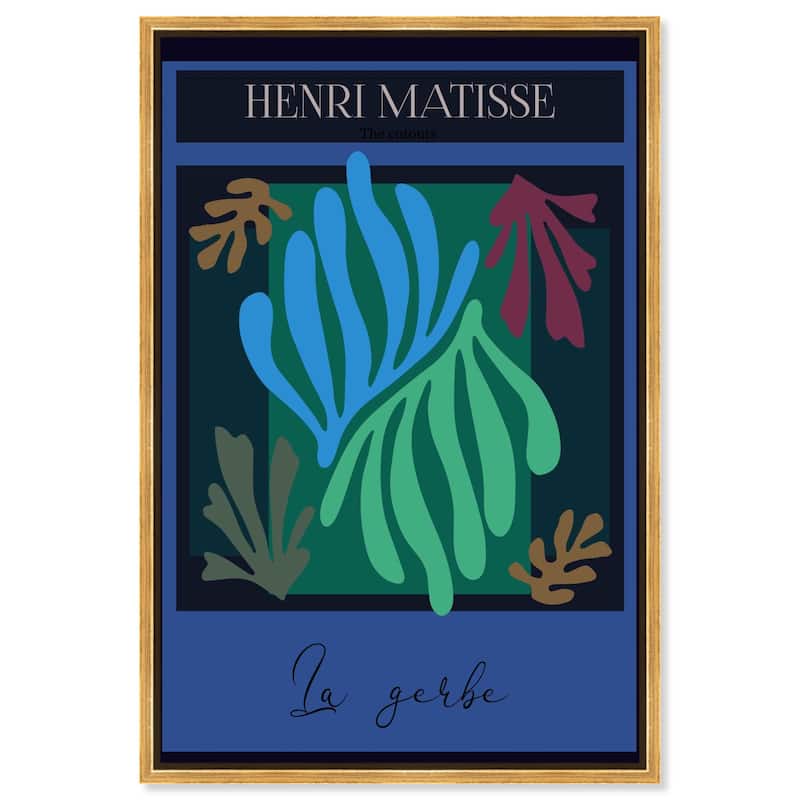 The Cutouts Canvas by Art Remedy - Gold - 10" x 15"