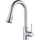preview thumbnail 18 of 20, Karran Weybridge Single-Handle Pull-Down Sprayer Kitchen Faucet Stainless Steel