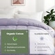 preview thumbnail 13 of 65, All Season 100% Organic Cotton Down Breathable Duvet Insert Medium Warmth Comforter
