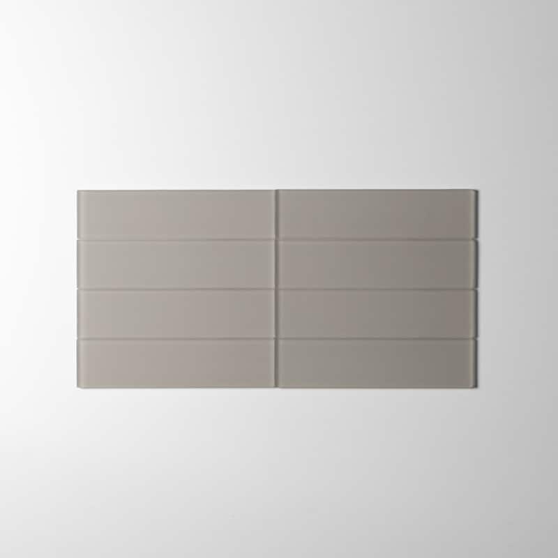 2 in. x 8 in. Glass Subway Wall Tile