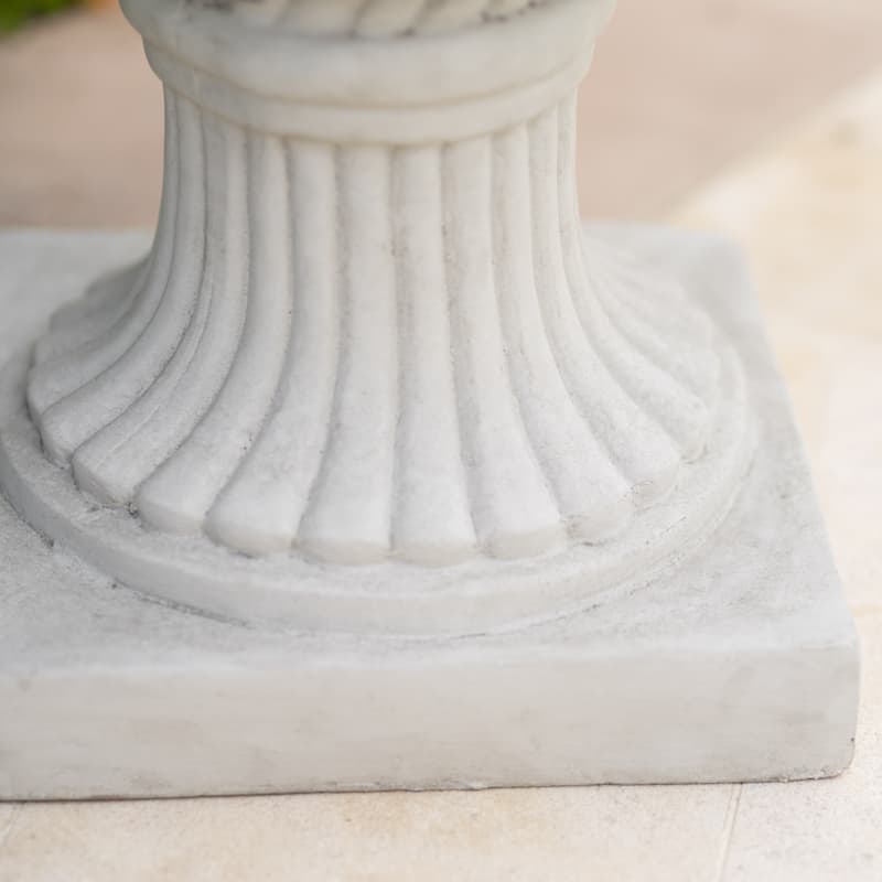 Antique White 26-inch Italian Urn Planter by Christopher Knight Home