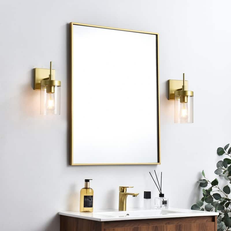 Elegant Lighting LD7319W5 Taryin 11" Tall Bathroom Sconce