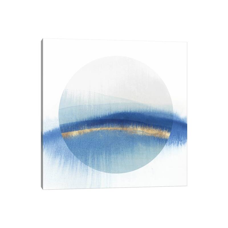 iCanvas "Indigo Eclipse I " by Isabelle Z Canvas Print