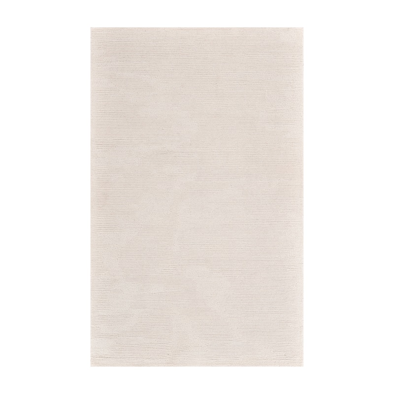 Mohave Ivory Abstract Hand-Hooked Area Rug 2' x 3' - 5x8