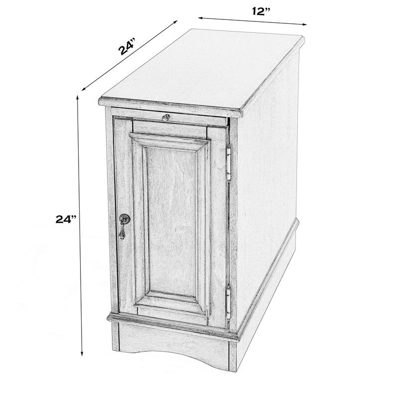 Butler Harling Driftwood Chairside Chest