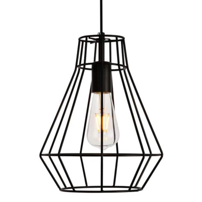 Elegant Lighting LDPD2087 Jago Single Light 9-1/8" Wide Mini Pendant