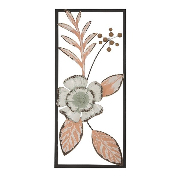 Peace Floral Vines Vertical Wall Decor - 12