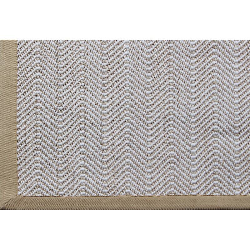A1HC Sisal and Wool Rug, Natural Fiber Area Rugs with Non-Skid Latex Backing, Rug for Entryway, Dining or Living Room