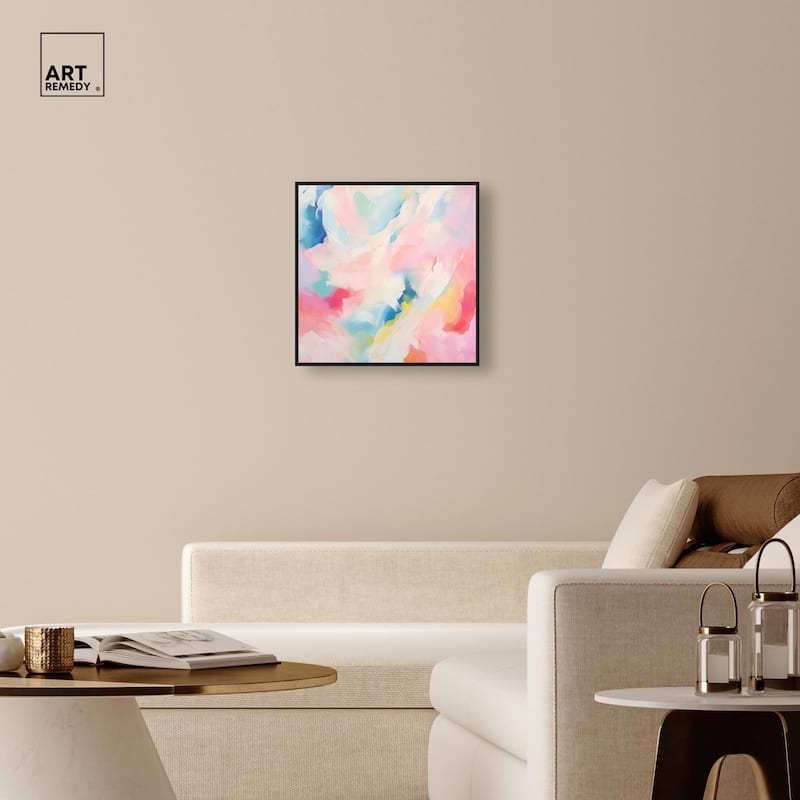 Cotton Candy Clouds II Canvas by Art Remedy