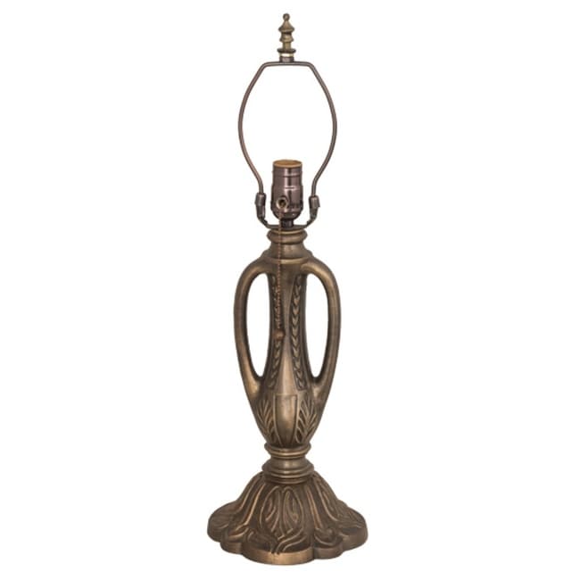 Meyda Tiffany 30250 Handled 14" Tall Lamp Base