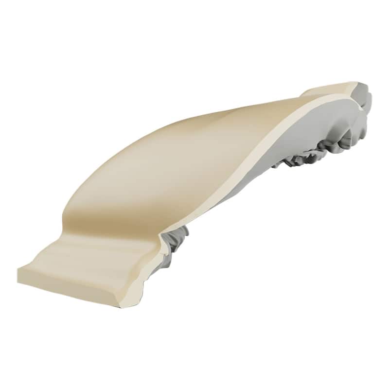 9"P x 7 1/2"H Inside Corner for Quinn Crown Moulding - 1-Pack