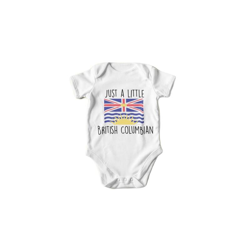 British Columbia - Baby Boy Girl Clothes Infant Bodysuit Funny Cute Newborn - Pink - 0-3M