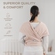 preview thumbnail 29 of 35, Baby Wrap Carrier, Soft & Secure Infant Wrap by Comfy Cubs