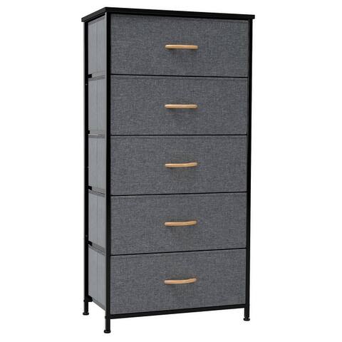 5 Drawers Vertical Dresser Storage Tower Organizer Unit for Bedroom