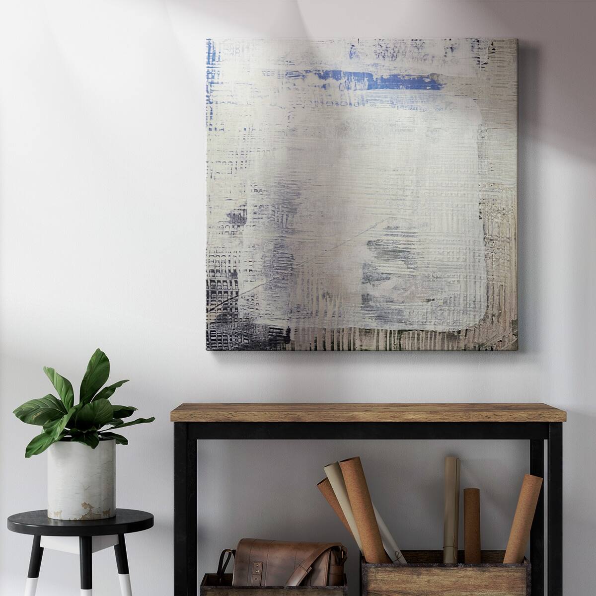 Amaze IPremium Gallery Wrapped Canvas Ready to Hang Bed Bath