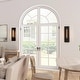 preview thumbnail 10 of 11, Carbon Loft Modern Farmhouse 1-Light Black Wall Sconces Flush Mount Wall Lamps - W 5.5" x H 18.5"
