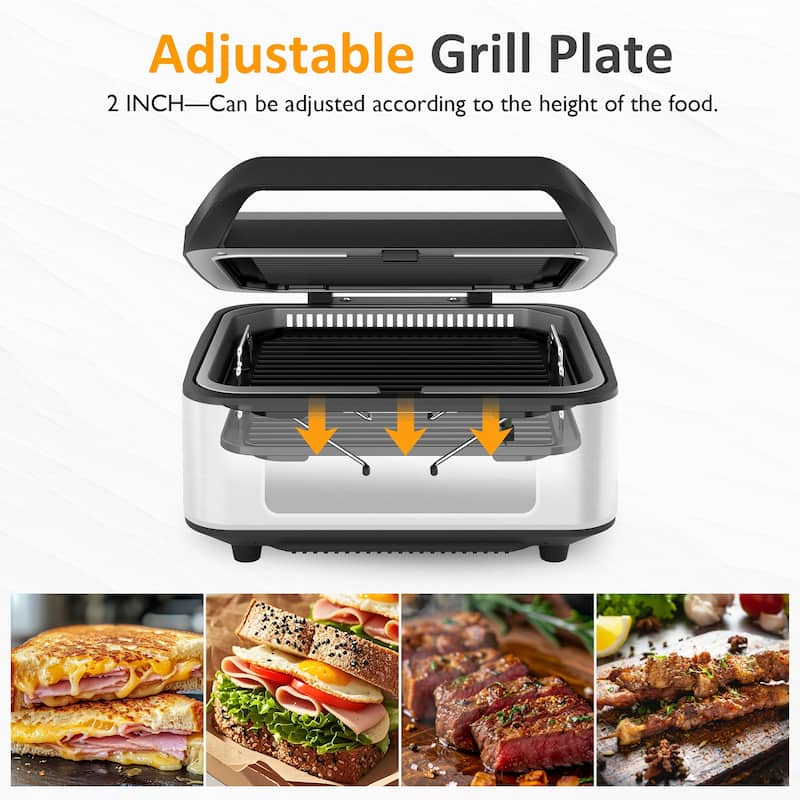 1300W Smokeless Indoor Grill
