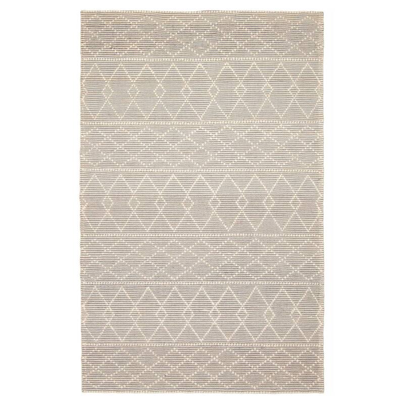 ECARPETGALLERY Braid weave Sienna Grey Wool Rug - 5'1 x 7'10 - Grey - 5'1 x 7'10