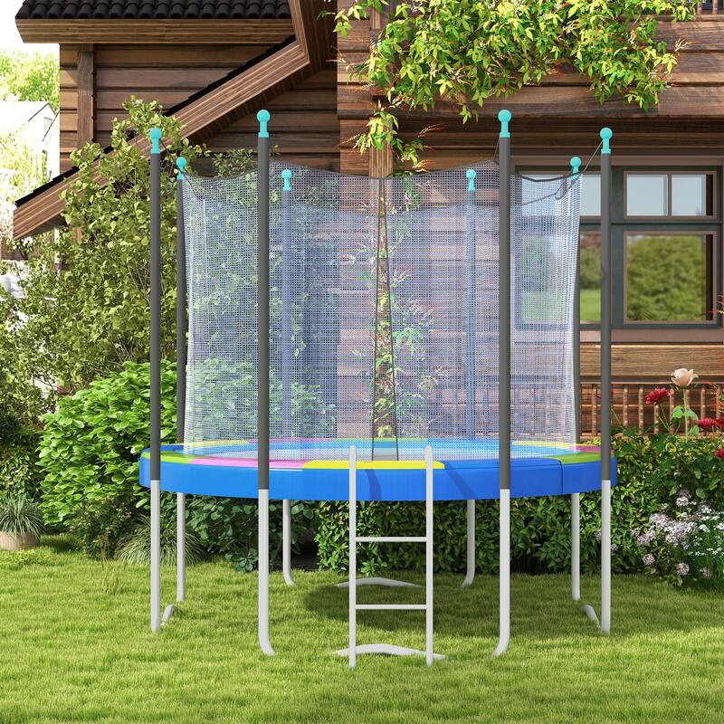 Soozier 14FT Trampoline Spring Cover, Safety Trampoline Pad Replacement, Waterproof and Tear-Resistant - 16 Years and Up