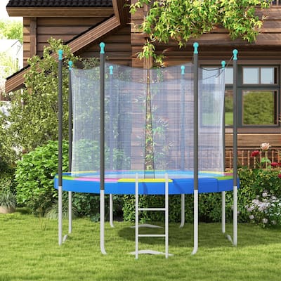 Soozier 14FT Trampoline Spring Cover, Safety Trampoline Pad Replacement, Waterproof and Tear-Resistant