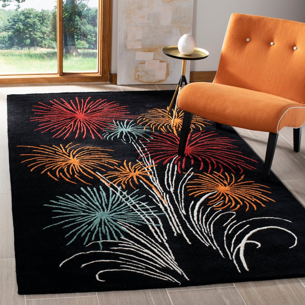 SAFAVIEH Handmade Soho Jazmin Jubilee N.Z. Wool Rug