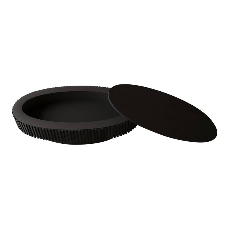 47'' Oval Coffee Table with Storage