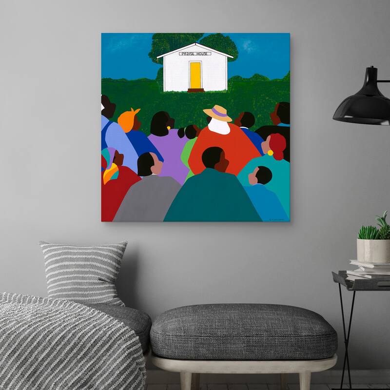 Chasing Sense Gullah Islands by Synthia SAINT JAMES Canvas Art Print