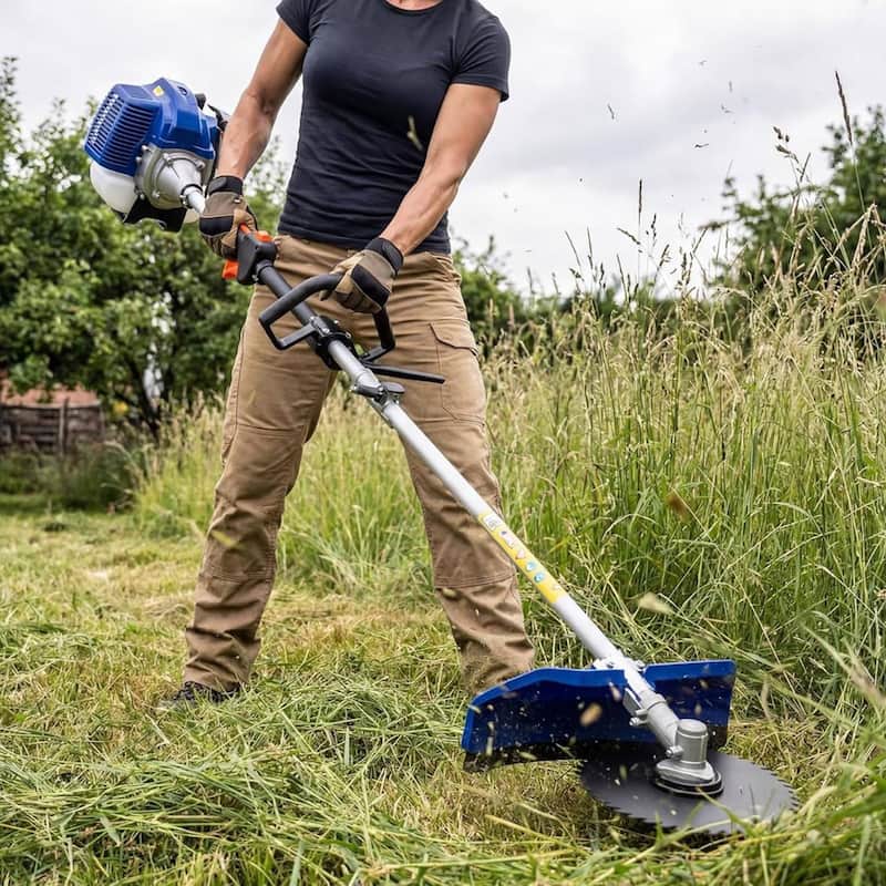 43cc 3 in 1 Gas Powered String Trimmer, Lawn Edger Brush Grass Cutter for Garden, Lawn Care