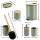 preview thumbnail 57 of 63, Bathroom Accessories with Natural Accents, Modern 6-piece Set