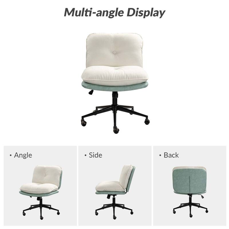 Lindsay Modern Tilting Criss Cross Home Office Chair by HULALA HOME