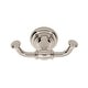 preview thumbnail 4 of 5, Alno Charlies Traditional Double Bathroom Towel Robe Hook Polished Nickel