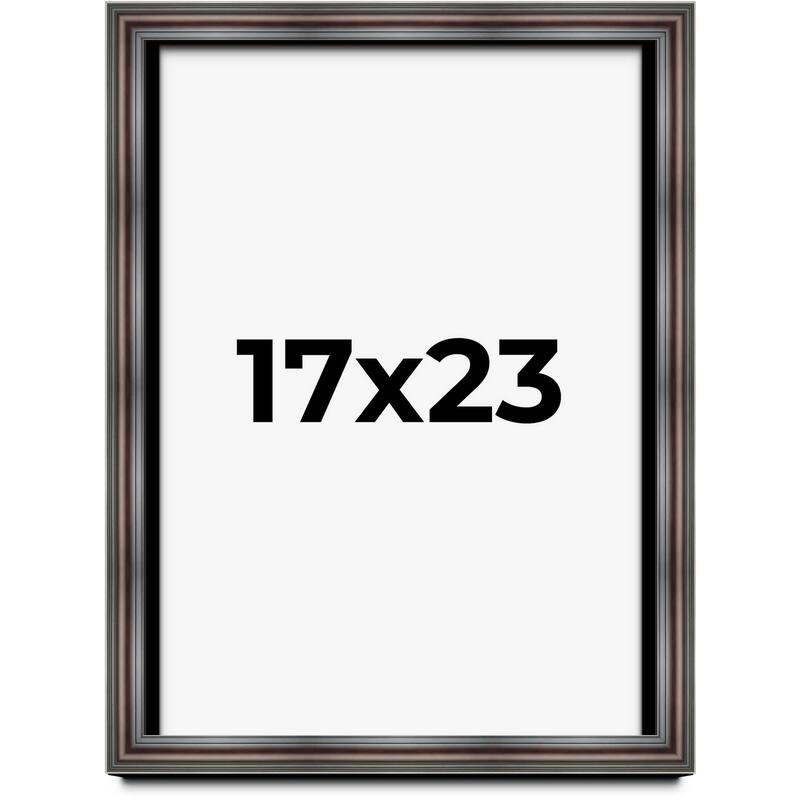 17x23 Shadow Box Frame Brown Cherry | 2.625 Inches Deep Pine Wood
