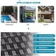 preview thumbnail 94 of 125, Kullavik 13 Pieces Outdoor Patio Furniture Set with Fire Pit Table w/ Wide Armrests