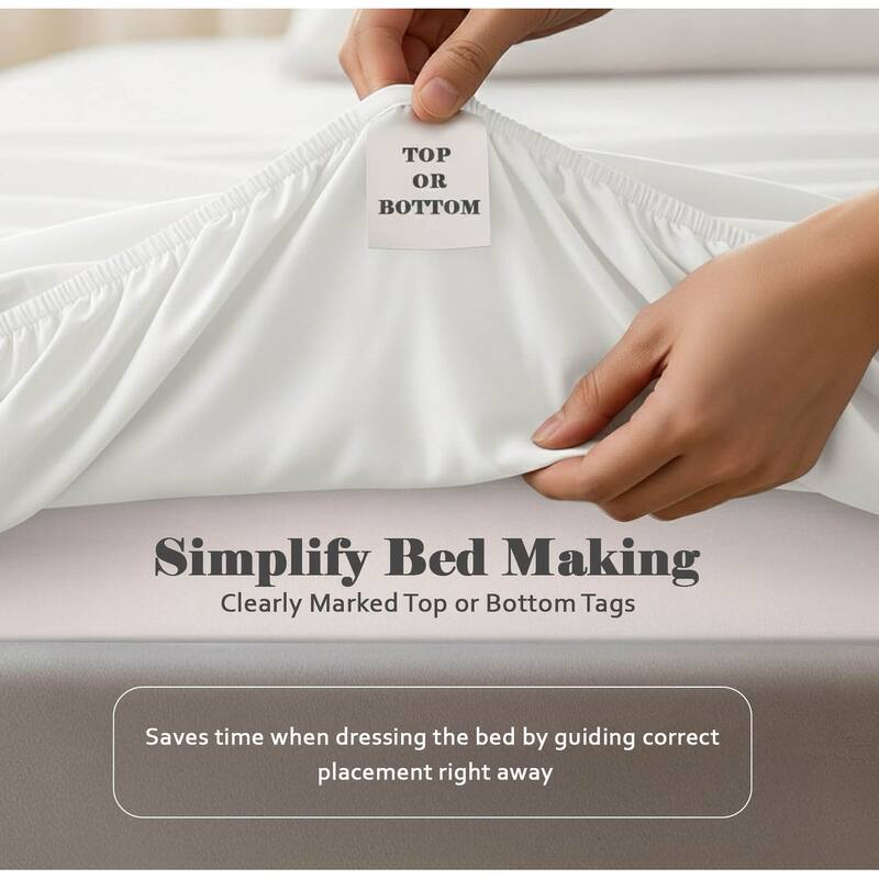 Superior Egyptian Cotton 650 TC Extra Deep Pocket Fitted Sheet