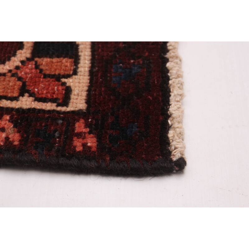 ECARPETGALLERY Hand-knotted Kayseri Vintage Brown Wool Rug - 4'9 x 9'4