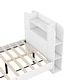 preview thumbnail 8 of 25, Twin/Full Platform Bed with Bookshelf Headboard & Storage Shelves