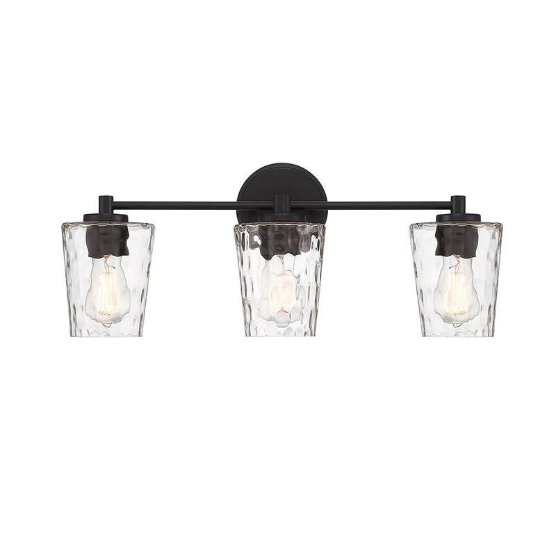 Savoy House 8-5606-3 Ballas 3 Light 24" Wide Vanity Light - Matte Black