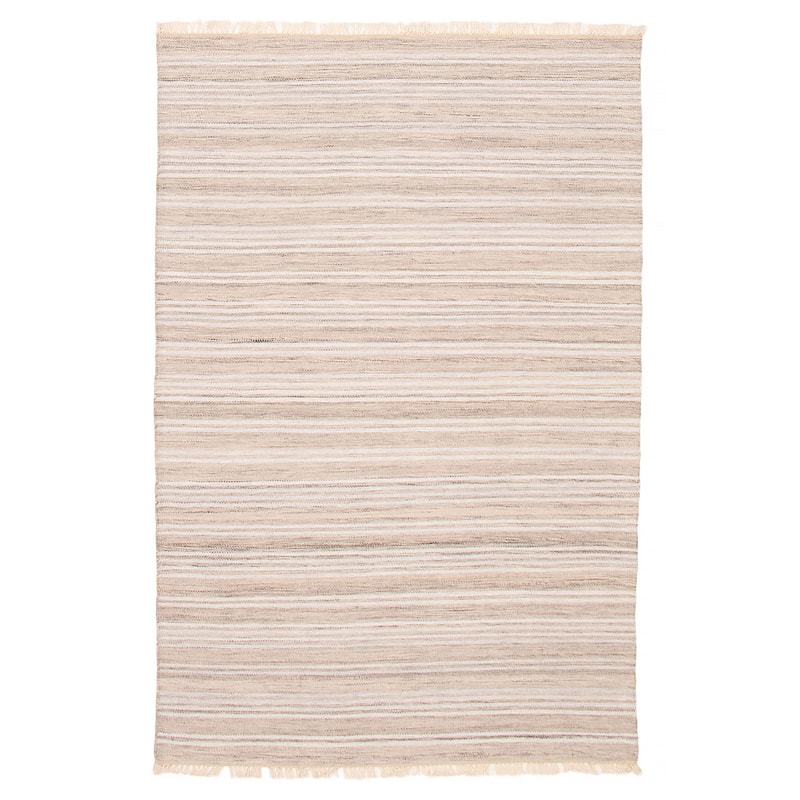 Boho Grey Kilim 5'2" x 7'10" - 5'2 x 7'10 - Light Grey - 5'2 x 7'10