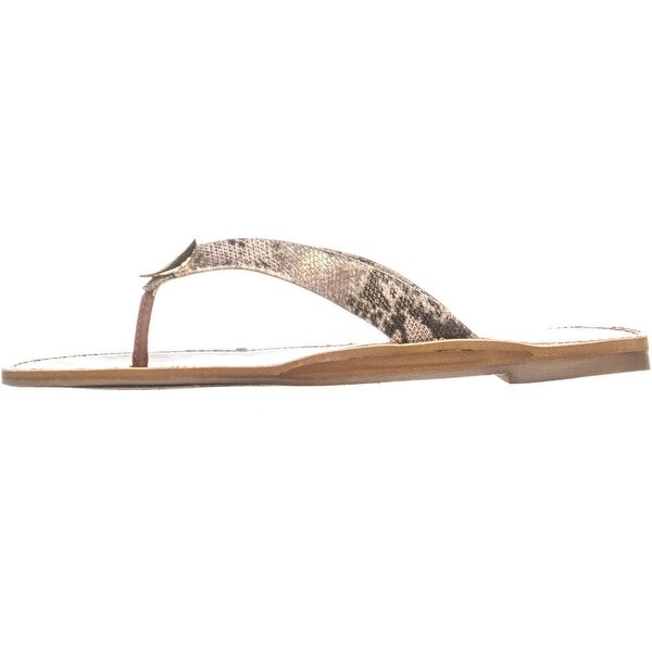 report flip flops gold