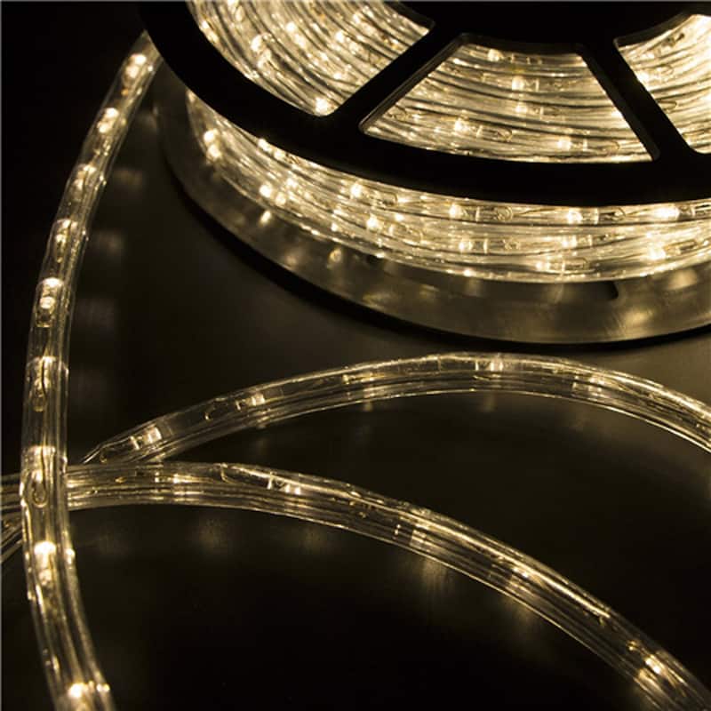 Ainfox 50/100ft LED Rope Light Outdoor Christmas Decorative Party Lighting