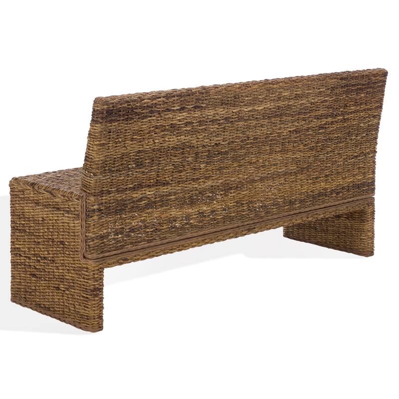 SAFAVIEH Couture Graylee Abaca Bench - 60"W x 22"D x 32"H