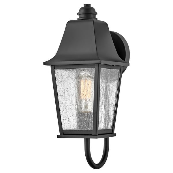 slide 1 of 1, Hinkley Lighting 10010 Kingston 17" Tall Wall Sconce Black