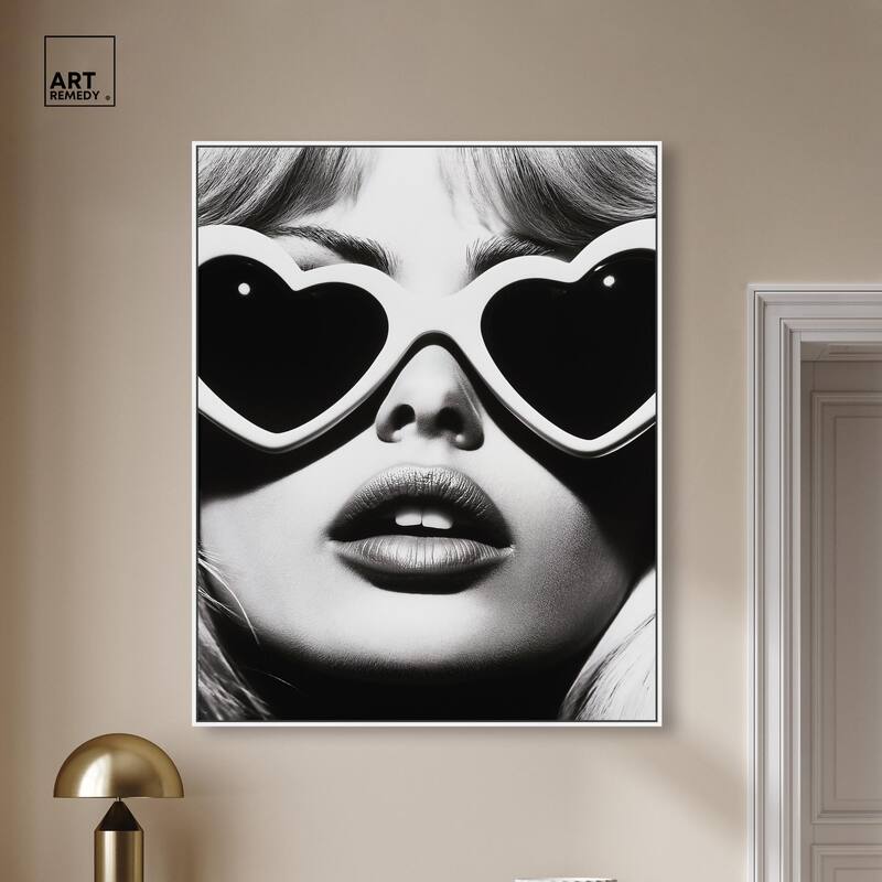 Love Through the Lens Canvas by Art Remedy
