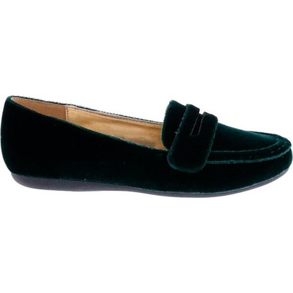 green velvet shoes womens