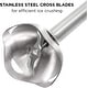 preview thumbnail 3 of 4, Chefman Immersion Stick Hand Blender with Stainless Steel Blades, Red