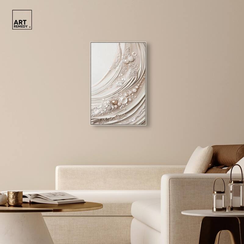 Chromatic Concretions II Canvas by Art Remedy