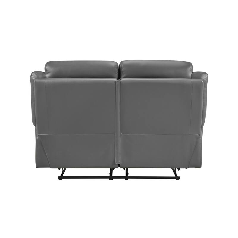 Papyrus 3-Piece Leather Match Manual Reclining Sofa Set