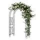preview thumbnail 2 of 9, Heavy Duty Metal Garden Large Arch Arbor Trellis Wedding Ceremony Frame