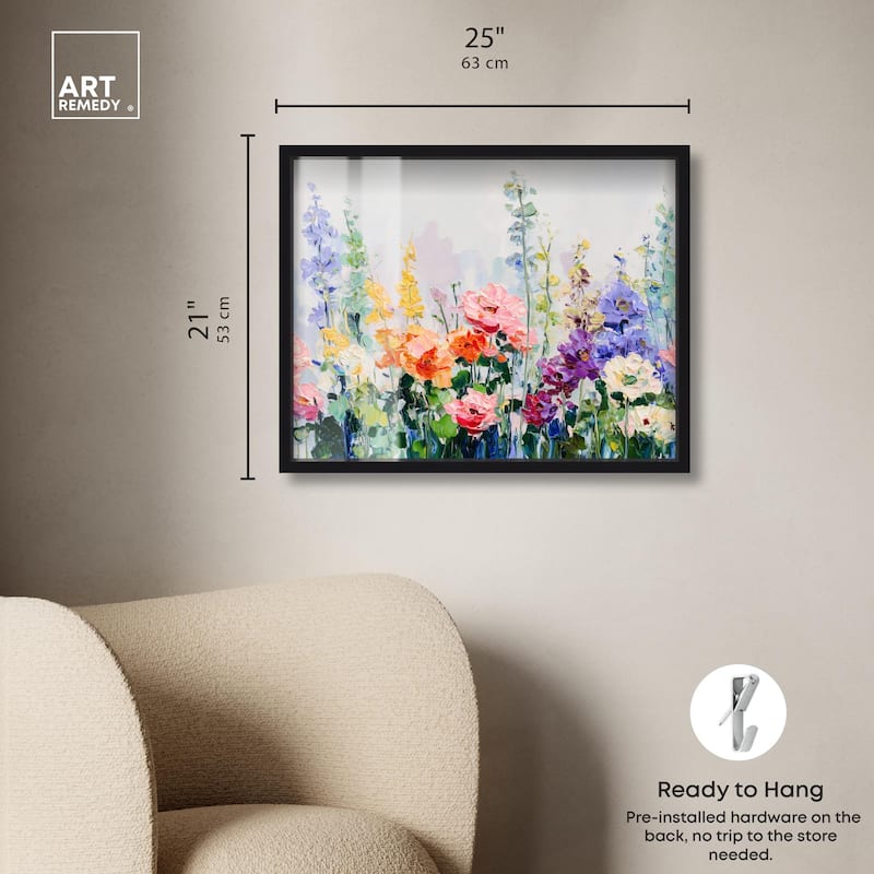 Summer Abundance II Shadowbox by Art Remedy