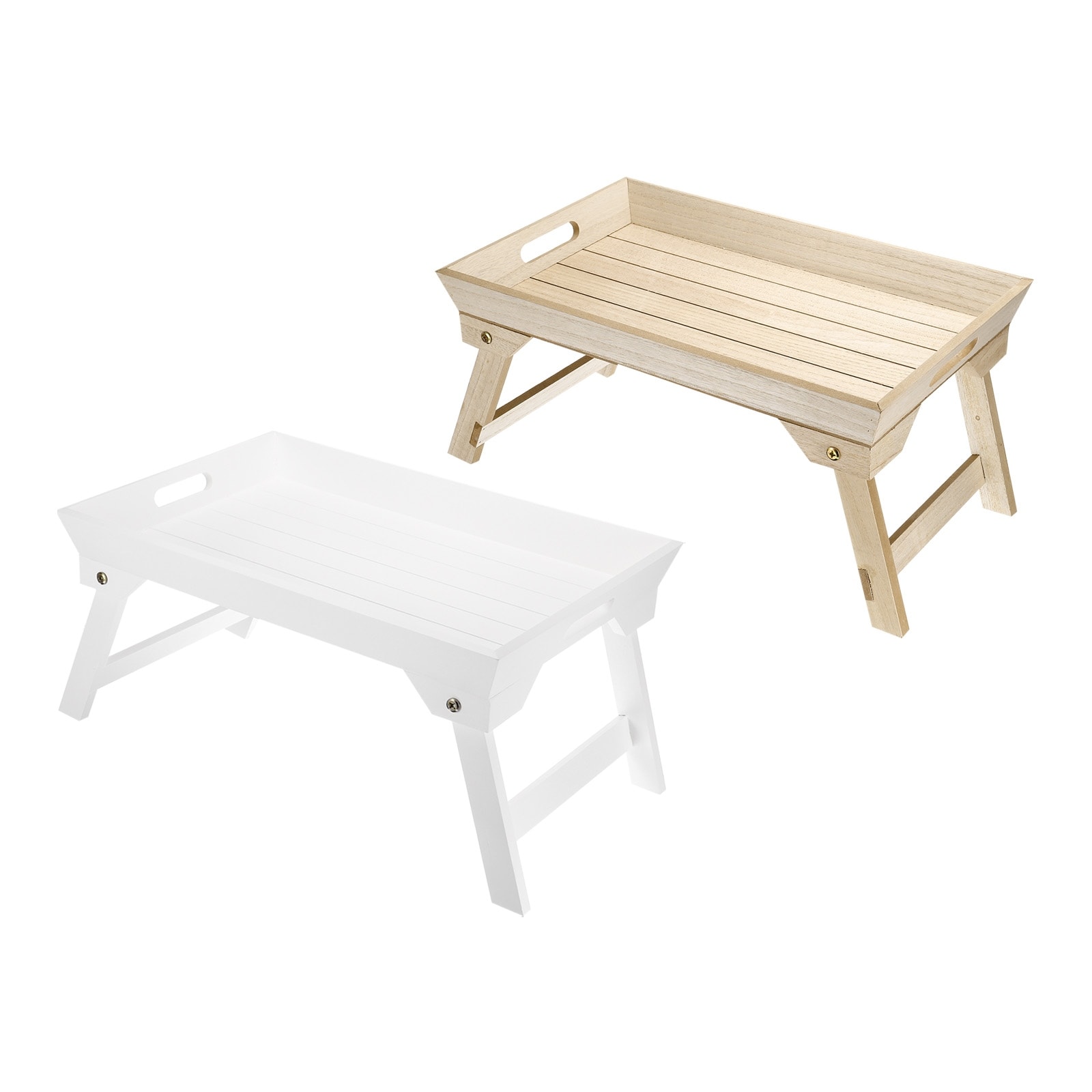 Breakfast Tray Table with Folding Legs Rectangle Serving Tray - On Sale -  Bed Bath & Beyond - 37652859